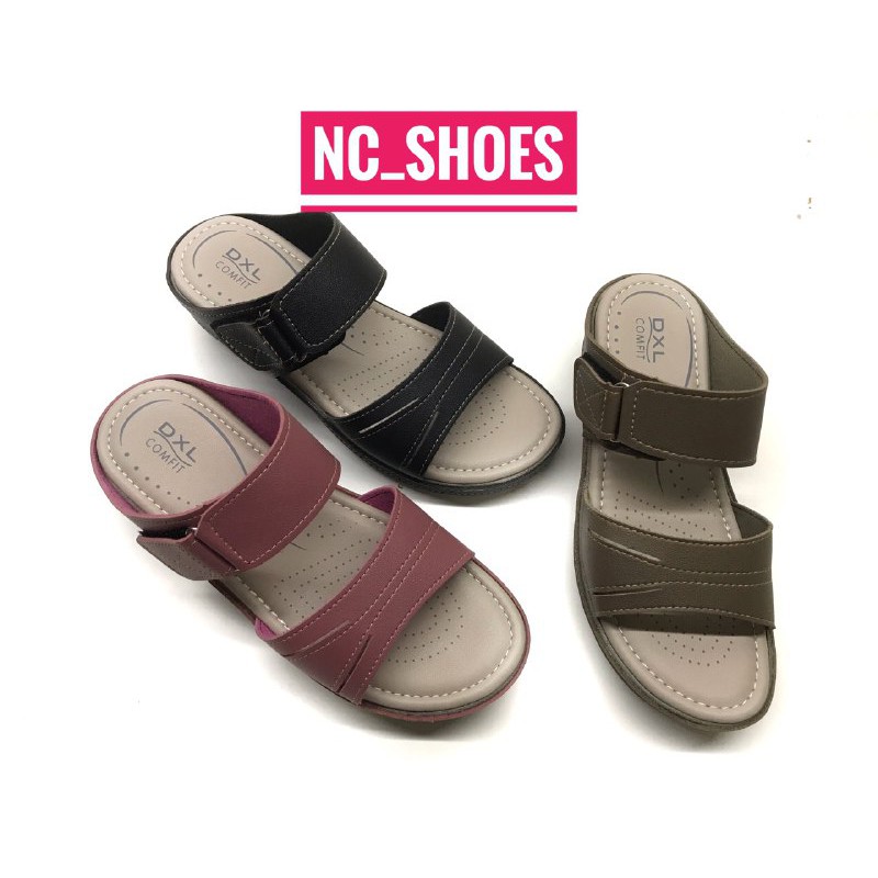 Wedges Perempuan / Tapak Lembut / Wedges สําหรับผู้หญิงที่มีด้านล่างนุ่ม