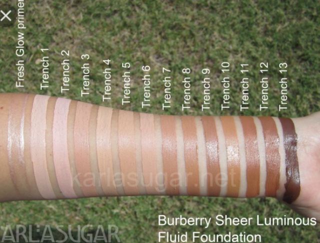 burberry sheer foundation