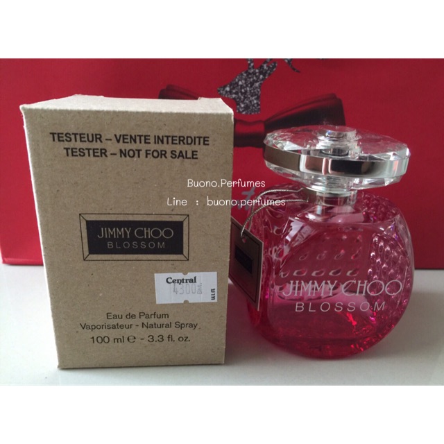 JIMMY CHOO Blossom EDP 100 ml.  Tester/กล่องน้ำตาล
