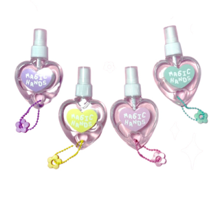 โปรโมชั่น : MAGIC HANDS Alcohol spray แอลกอฮอล์น่ารักๆรูปหัวใจ แอลกอฮอล์หัวใจ 77%vv ขนาด 50ml.