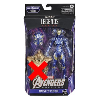 Hasbro Marvel Legends Series Avengers : Endgame Best of Wave 2020 Rescue 6-inch Figure