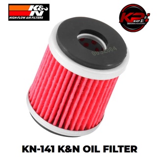 กรองน้ำมันเครื่อง KN-141 FOR YAMAHA / X-MAX300 / YZ250