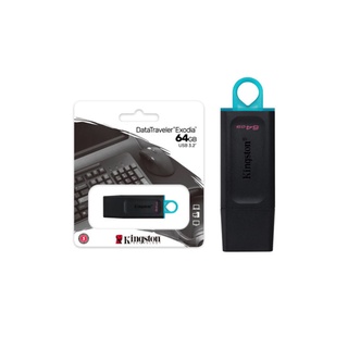 64GB Flash Drive KINGSTON DATA TRAVELER EXODIA DTX USB 3.2 Black