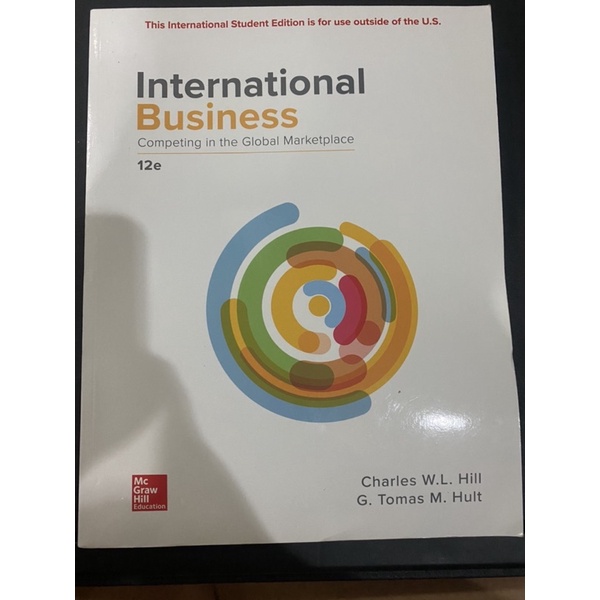 Textbook มือสอง International Business: Competing in the Global Marketplace