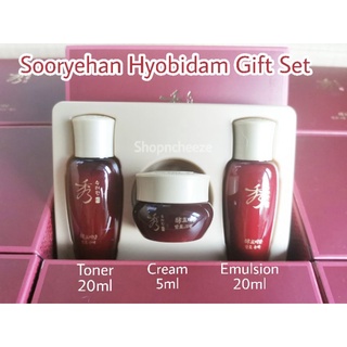 หมดอายุ 3/2025 Sooryehan Hyobidam Fermented Gift Set 3ชิ้น