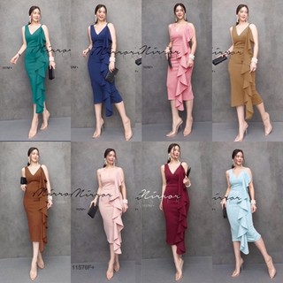 TW11576 Dress เดรสแขนกุดสาย