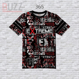 [S-4XL] เสื้อยืดแฟชั่น พิมพ์ลาย หน้า-หลัง ใส่ได้ทั้ง ชาย หญิง สาวอวบ อ้วน บิ๊กไซส์ BUZZ-365