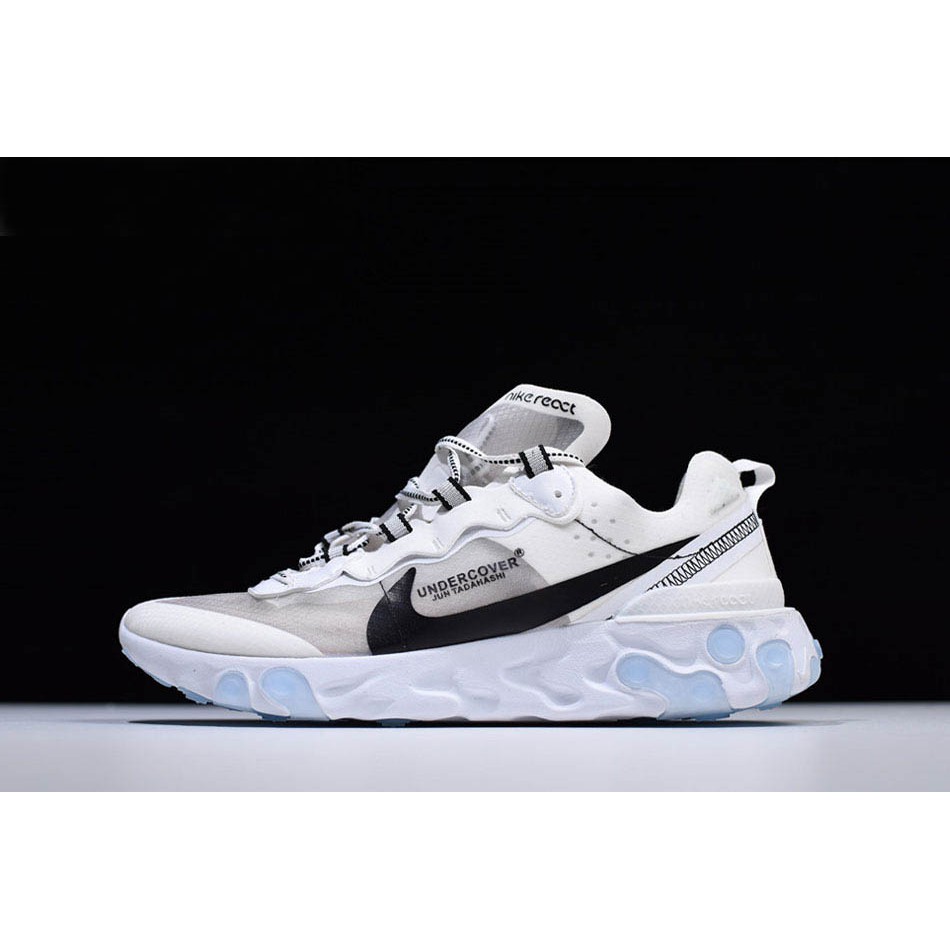 Undercover Nike React Element 87 and women's fashion shoes breathable comfortable running shoes | Shopee Thailand