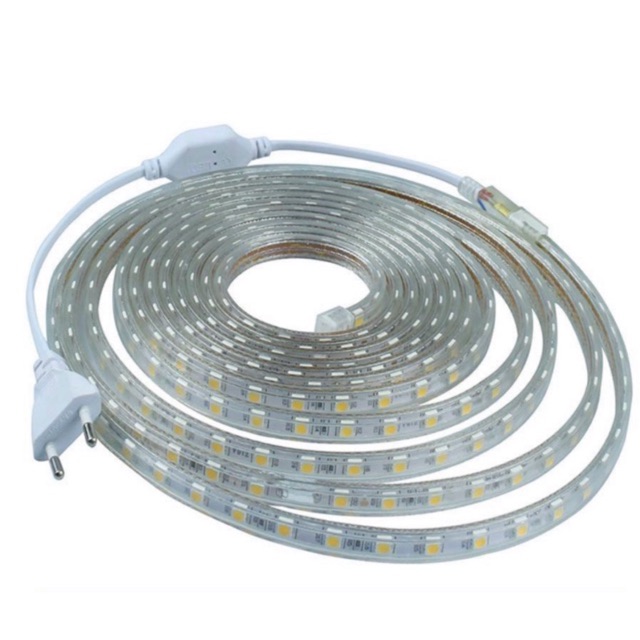 ไฟเส้นสายยาง ความยาว 2 เมตร ไฟเส้นแอลอีดีราคาถูก,ไฟเส้นประดับตกแต่ง LED ROPE LIGHT กันน้ำ IP65 ฟรีปลั๊กหัวจ่าย