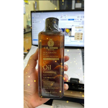 C Oil Grooming รุ่นสเปรย์ เซรั่มบำรุงเส้นผม-ยกโคนผม-สร้างวอลลุ่ม ผสมวิตามินบี