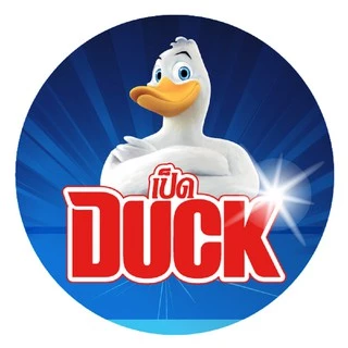 เป็ดโปร น้ำยาล้างห้องน้ำ 1600 มล. Duck Pro Bathroom Cleaner, Toilet Cleaner 1600ml