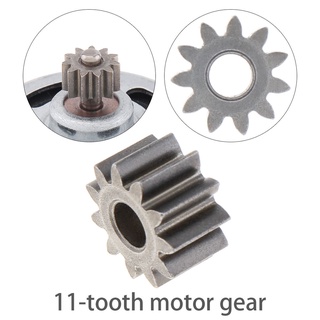 เฟืองมอเตอร์ 11 ซี่ แบบเปลี่ยน สําหรับมอเตอร์ DC RS550 10.8V 12V 14.4V 16.8V 18V 21V 1 ฟัน