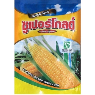 เมล็ดพันธุ์เมล็ดพันธุ์ ข้าวโพดหวาน ซุปเปอร์โกลด์ ตราซีดไลน์ Sweet Corn Cornเมล็ดพันธุ์CabbageChamomileWhiteesculentumKal