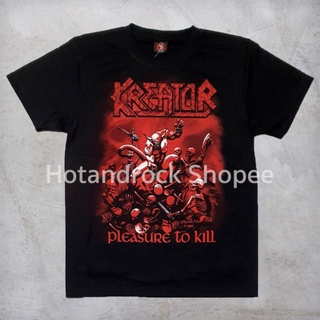 เสื้อวงสีดำ Kreator TDM 0445 Hotandrock