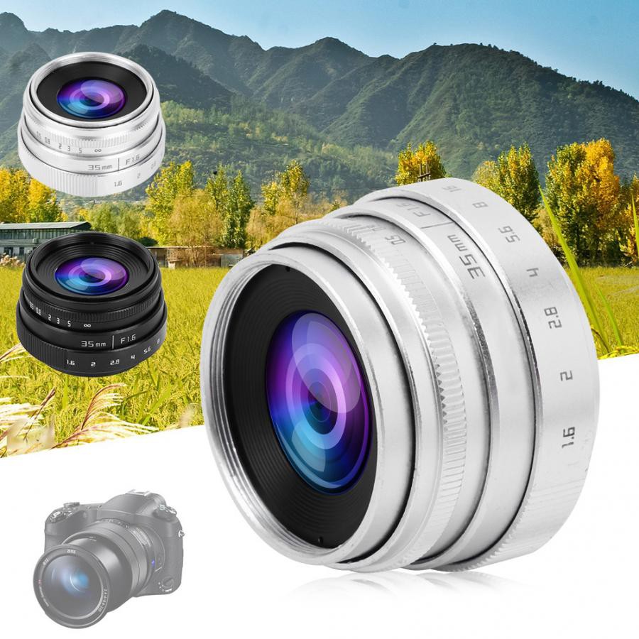 Please use COD35mm F1.6 CCTV C Mount Large Aperture Lens for Sony NEX M4/3 FX lens adapter f/1.6