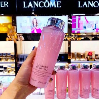 แท้💯LANCÔME โทนเนอร์สำหรับผิวแห้ง Tonique Confortให้ผิวสะอาดเปล่งประกายความสดใส สำหรับผิวแห้ง ทำให้ผิวคุณเนียนนุ่ม400ML