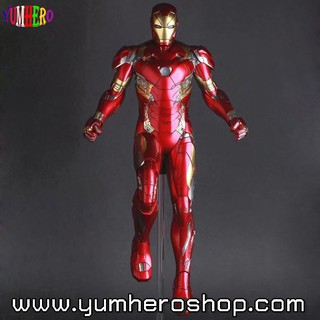 Crazy Toys ไอรอน แมน มาร์ค 46 Model Iron Man Mark 46 XLVI สัดส่วน 1 ต่อ 6 โมเดล สูง 26 cm. Avenger อเวนเจอร์ Marvel Toy