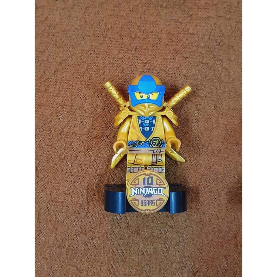 [290323] ของเล่นประกอบ Iego minifigure Jay Golden 71738