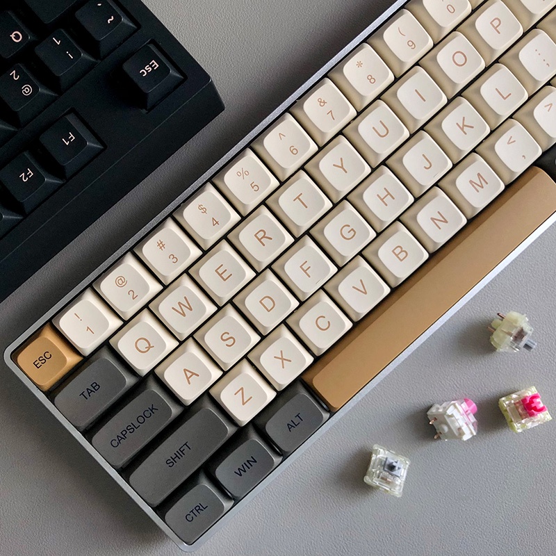 Fast shipping XDA keycaps PBT keycap set Dye-sublimation GMK 61/68/84/87/980/100/104/108mechanical keyboard #7