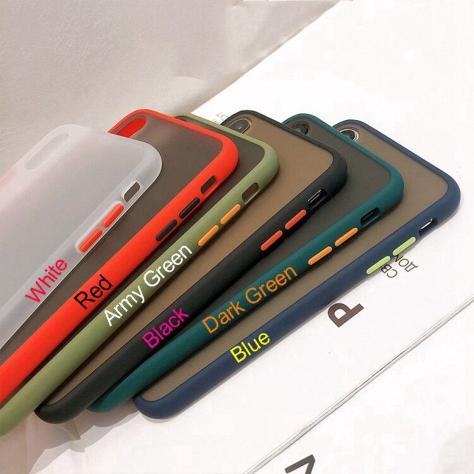 COD Shockproof Silicone Bumper Casing OPPO A15 C15 C11 A92