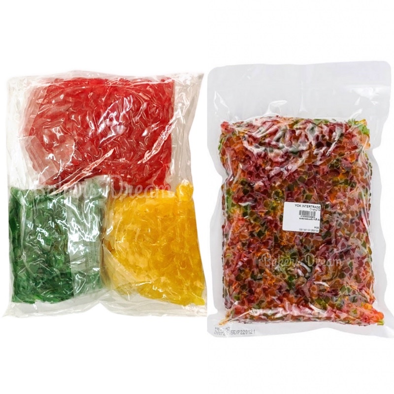 มะละกอแช่อิ่ม 3 สี / 4 สี ฟรุต 3 สี / 4 สี