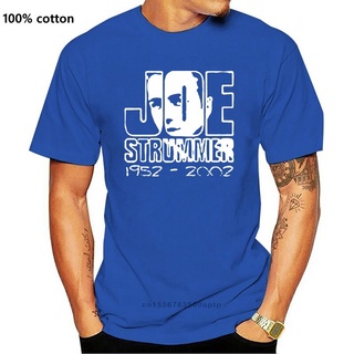 T-shirt  ขายดี เสื้อยืด พิมพ์ลาย Joe Strummer Memorial S-5 ANglce21FJickm14 สไตล์คลาสสิกS-5XL