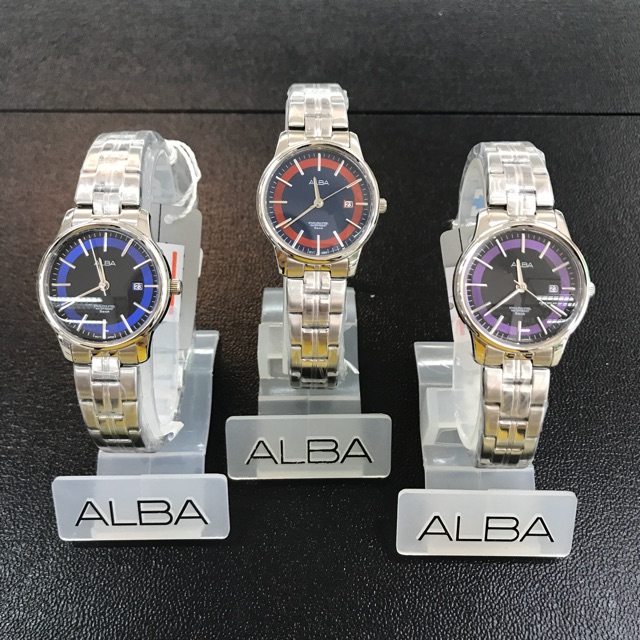 ALBA นาฬิกาข้อมือผู้หญิง รุ่น AH7N05X1/ AH7N08X1/ AH7N07X1 ของแท้ ของใหม่ พร้อมใบประกัน