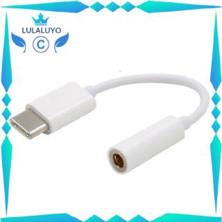 อแดปเตอร์แปลงจาก USB Type-C Male ไปยัง แจ็ค ขนาด 3.5 มม. Female สำหรับ หูฟัง Letv