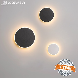 โคมไฟติดผนังภายใน LED ทรงสี่เหลี่ยม สไตล์โมเดิร์น สําหรับห้องนอน ห้องนั่งเล่น