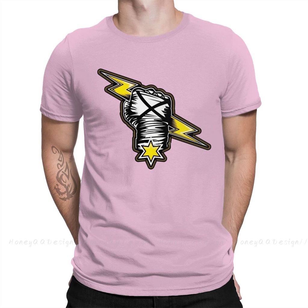 CM Punk Aew แฟชั่นเสื้อออกแบบ CM PUNK ผ้าฝ้ายเสื้อผู้ชายเสื้อยืด Oversize สําหรับผู้ใหญ่ Tees