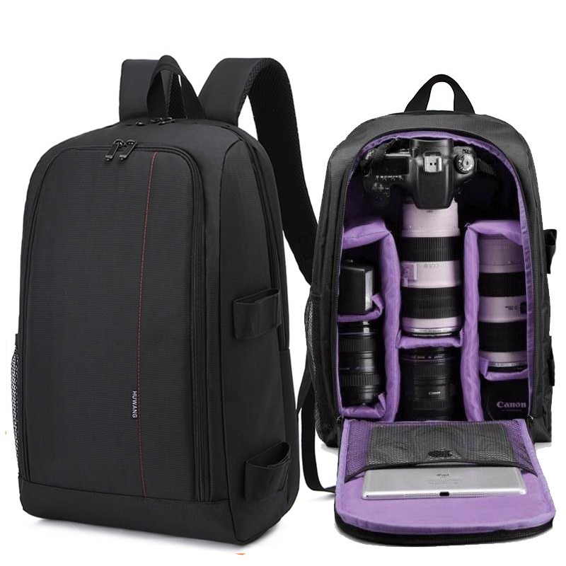 Outdoor Wear-resisting Water-resistant Digital Camera Bag Backpack