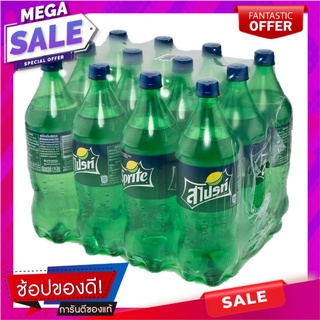 สไปรท์ น้ำอัดลม กลิ่นเลมอนไลม์ 1.25 ลิตร แพ็ค 12 ขวด Sprite Soft Drink Lemon Lime 1.25L x 12 Bottles