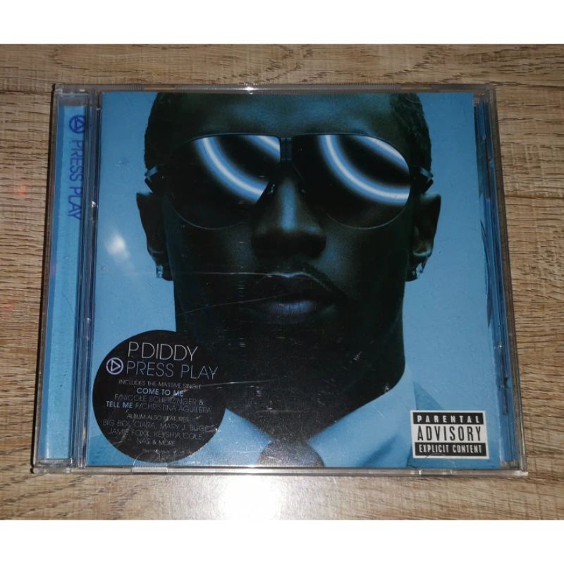 P. Diddy ซีดี Promo CD Album Press Play