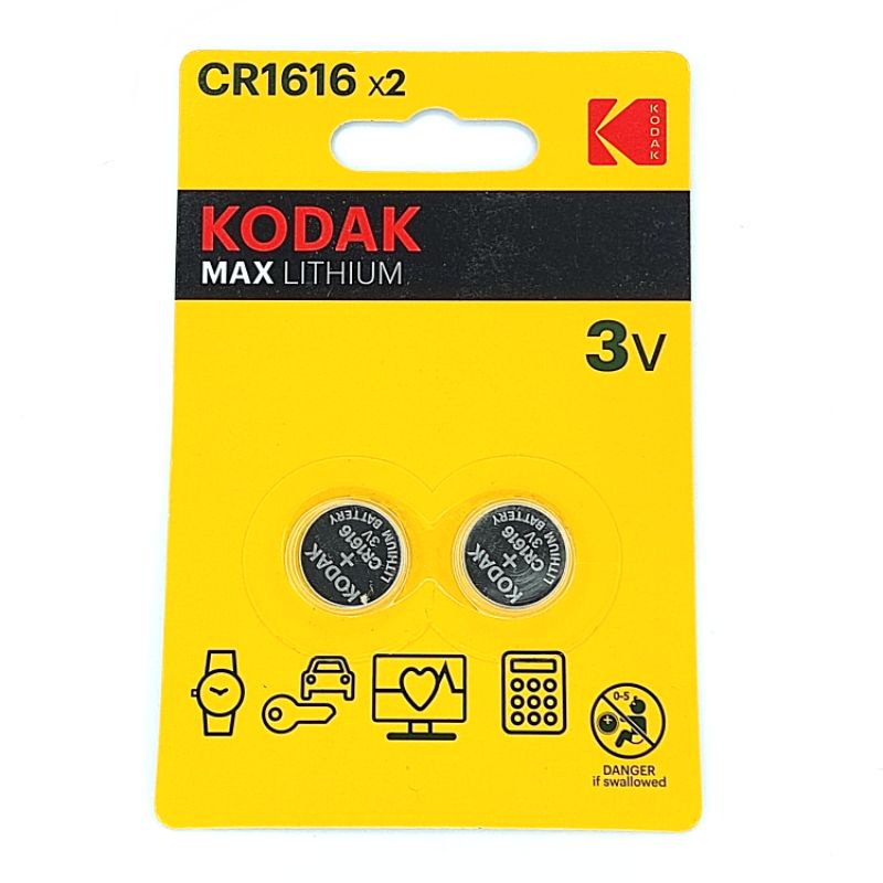 ถ่าน KODAK CR1025 CR1220 CR1616 CR1620 CR1632 - รูปที่ 2