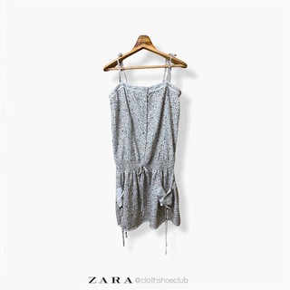 เดรส ZARA Trafaluc (Linen) แท้💯 (อก 31”)