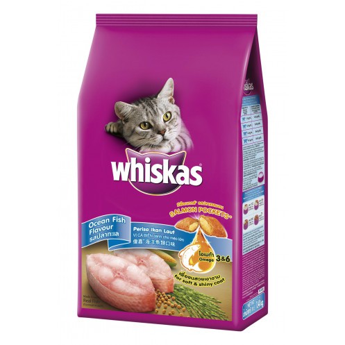 Whiskas 20 kg ปลาทะเล ปลาทู