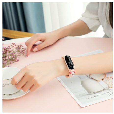 (พร้อมส่งจากกทม)นาฬิกาLED นาฬิกาข้อมือซิลิโคน กันน้ำ100% นาฬิกาข้อมือกีฬา ดิจิตอล นาฬิกาLED สายรัดซิลิโคน ลายการ์ตูน XM