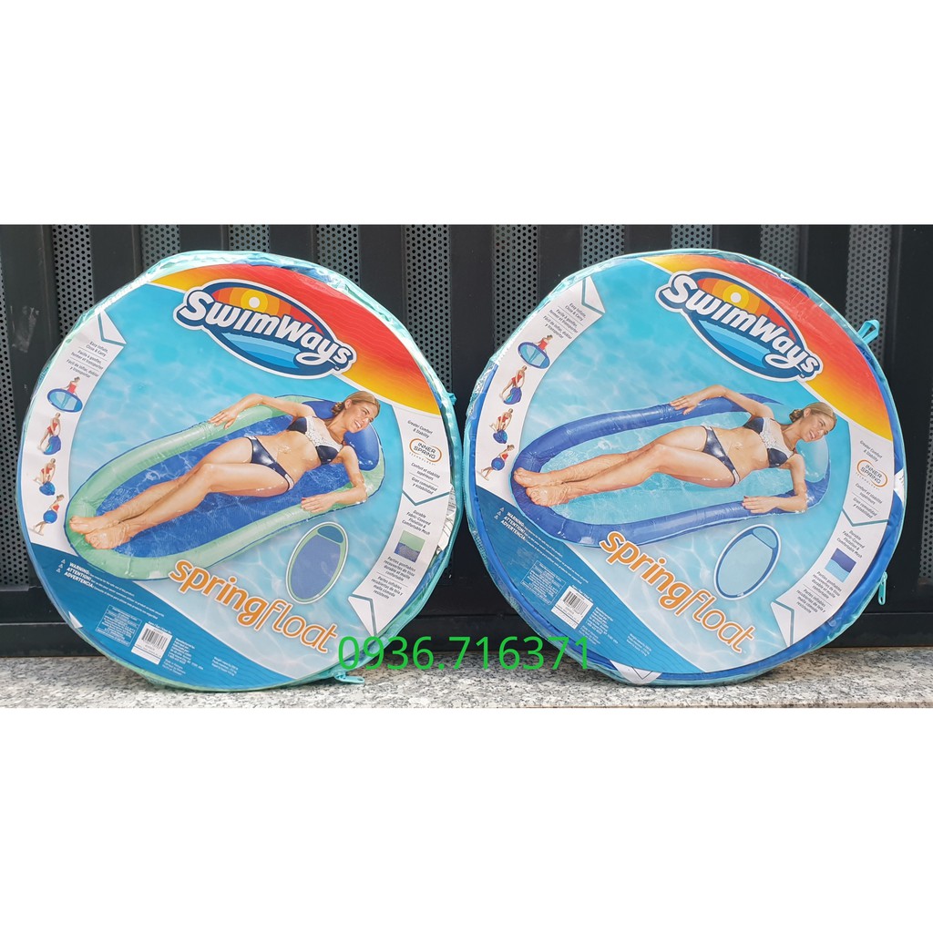 Swimways Spring Float สระว่ายน้ําแบบพับได้ Float Spin Master Canada