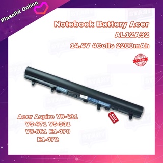 แบตโน๊ตบุ๊ค Notebook Battery Acer AL12A32 Acer Aspire V5-431 V5-471 V5-531 V5-551 V5-571 E1-470 E1-472 รับประกัน 1 ปี