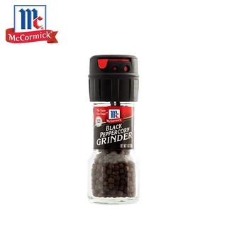 McCormick Black Peppercorn Grinder แม็คคอร์มิค พริกไทยดำ แบบขวดฝาบด 28 กรัม