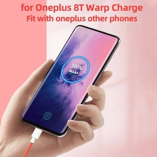 65W Oneplus 8T Warp Charge Cable 6.5A PD Usb 3.1 Type C To Type-C Cable 1m For One Plus Nord 8 T 7 7T Pro Warp Charger