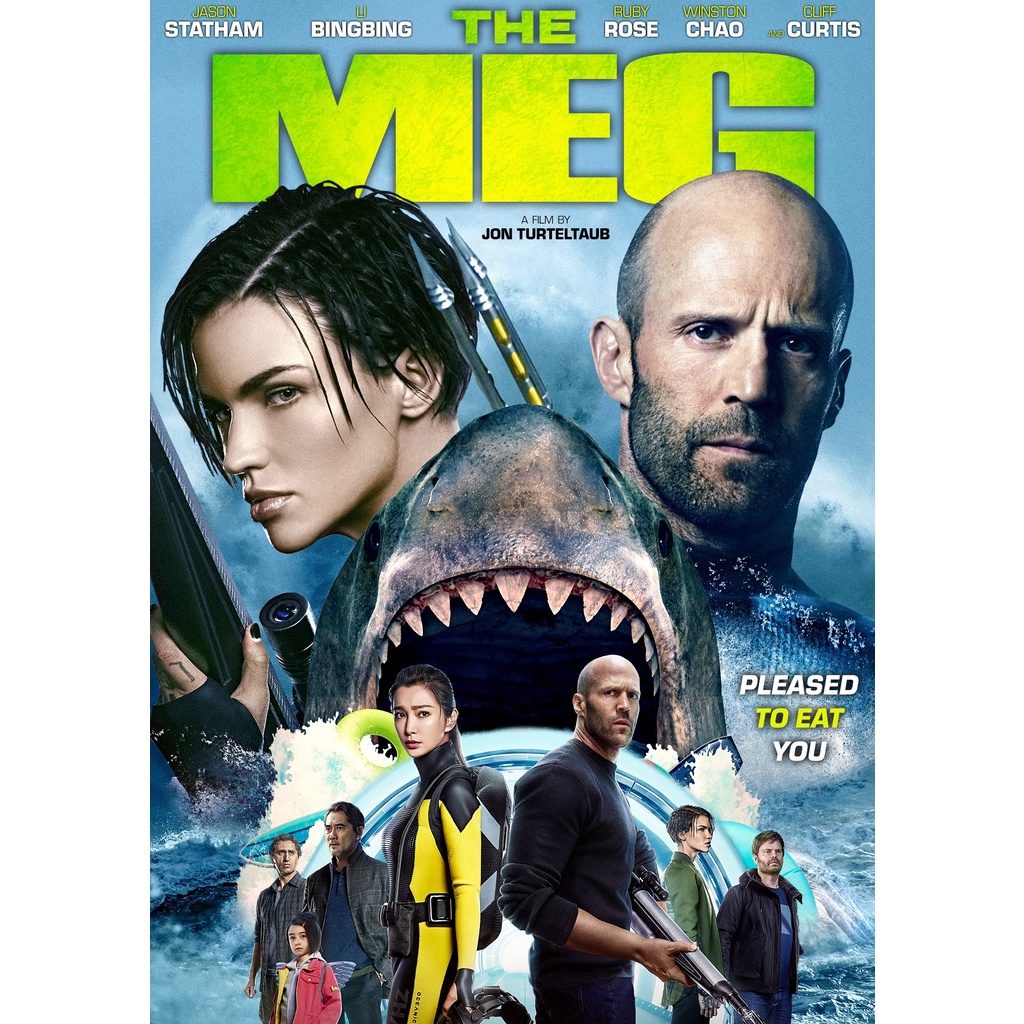 The Meg เม็ก โคตรหลามพันล้านปี (2018) DVD Master พากย์ไทย