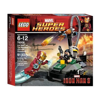 76008 : LEGO Marvel Super Heroes Iron Man vs. The Mandarin Ultimate Showdown (สินค้ากล่องมีตำหนิเล็กน้อย)