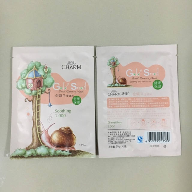 Charm Gold Snail Essence Mask