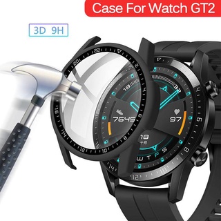 เคสป้องกัน สําหรับ Huawei Watch GT 2 Pro GT2 Pro GT 2e 2 e 46 มม. / 42 มม. ฝาครอบกันชน แบบเต็มหน้าจอ