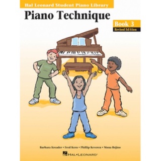 หนังสือเรียนเปียโน PIANO TECHNIQUE BOOK 3 Hal Leonard Student Piano Library