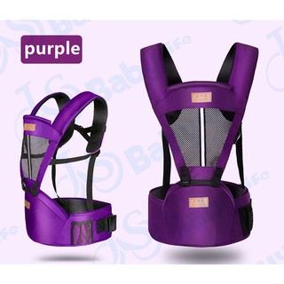 Baby Life เป้อุ้มเด็ก Hip Seat 2 in 1 รุ่น：MBD-8806สะพายหน้าและสะพายหลังได้ ราคาถูก ราคาส่ง