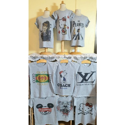 เหมา ยกกระสอบ 50 ตัว เสื้อยืดเด็ก S M L XL คละไซส์ คละแบบ งาน การ์ตูน แบร์น วง มือ1 พร้อมส่ง ขายต่อไ