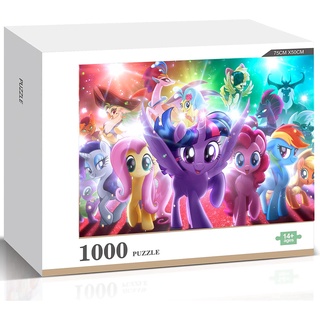 My Little Pony: จิ๊กซอว์ไม้ปริศนา ขนาดใหญ่ DIY 1000 ชิ้น