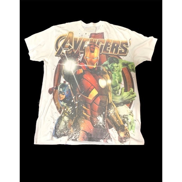 เสื้อยืดลาย Avenger ลายหน้า OVP